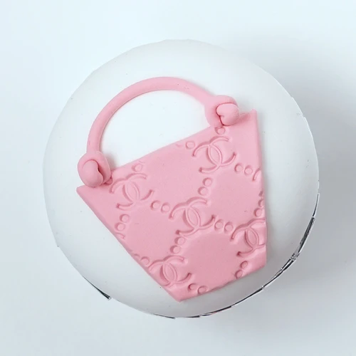 Творческая глина розовый моделирование для кексов, помадки поддельные торт плесень выпечки фотографии реквизит украшения дома рождественские украшения - Цвет: R