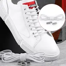 1 пара/1 комплект шнурки без галстука эластичные фиксирующие круглые шнурки для ботинок дети взрослые кроссовки с шнурками Ленивый Быстрый ботинок шнурки