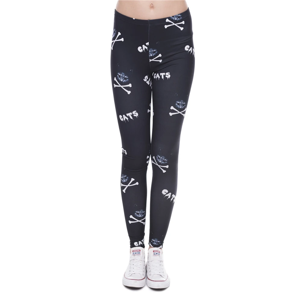 Buy New 3D Print Cat is Poison Black Leggings Women