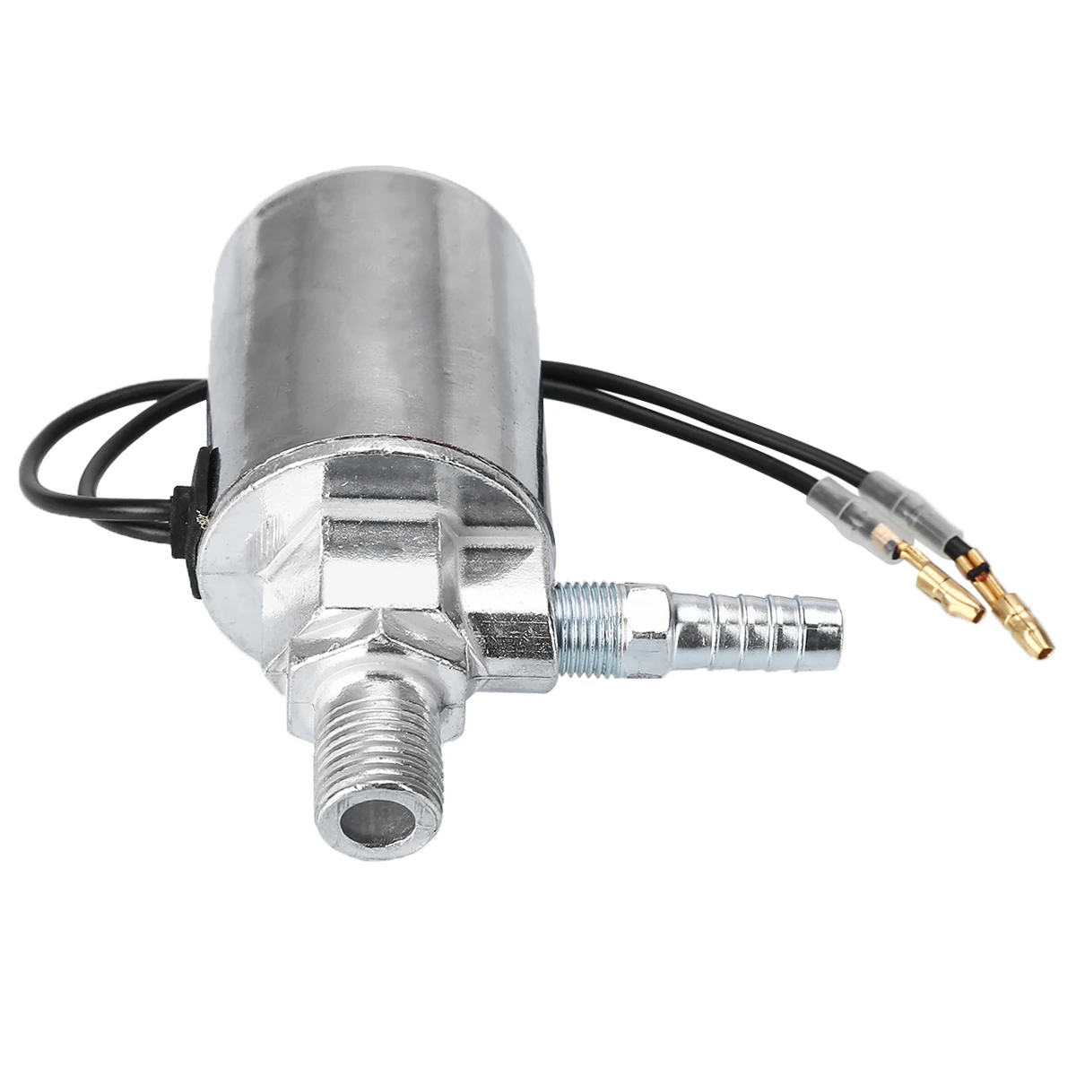 Mayitr 1pc 12V 24V Air Horn Electric Solenoid Valve Heavy Duty 1/4Inch Male 1/8 inch Female for Car Train Truck