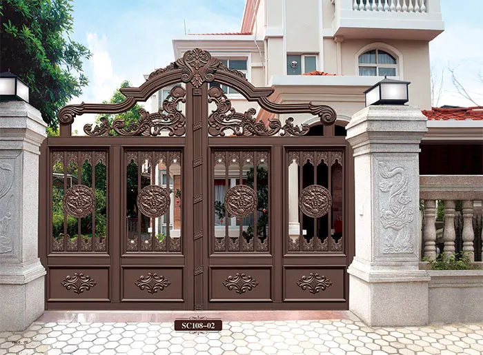 Buy Home aluminium gate design / steel sliding gate