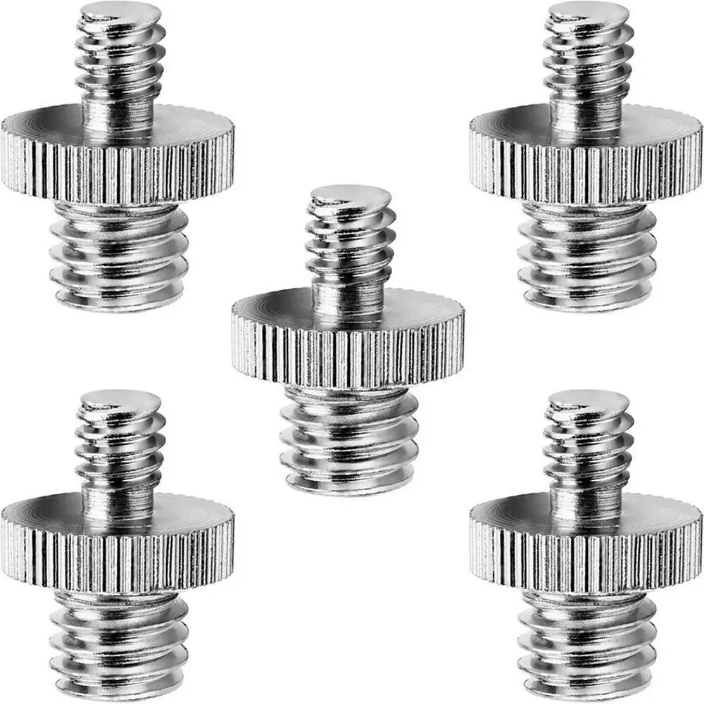 

Standard 1/4"-20 Male to 3/8"-16 Male Threaded Screw Adapter Tripod Screw Conver camera