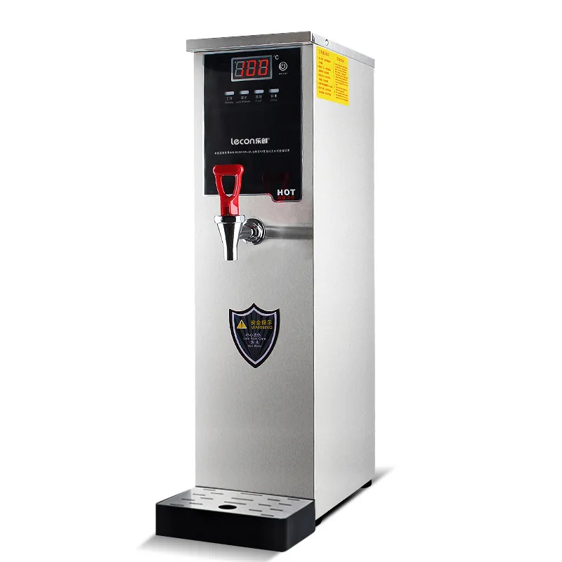Lecon milk tea shop full automatic step into the water heater