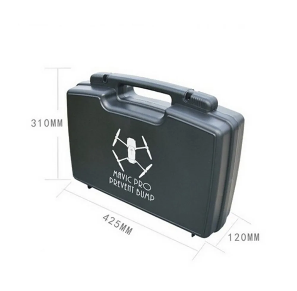 Портативный черный ящик рюкзак Водонепроницаемый защитный чехол Stronge защита для DJI Mavic pro RC Drone F20076