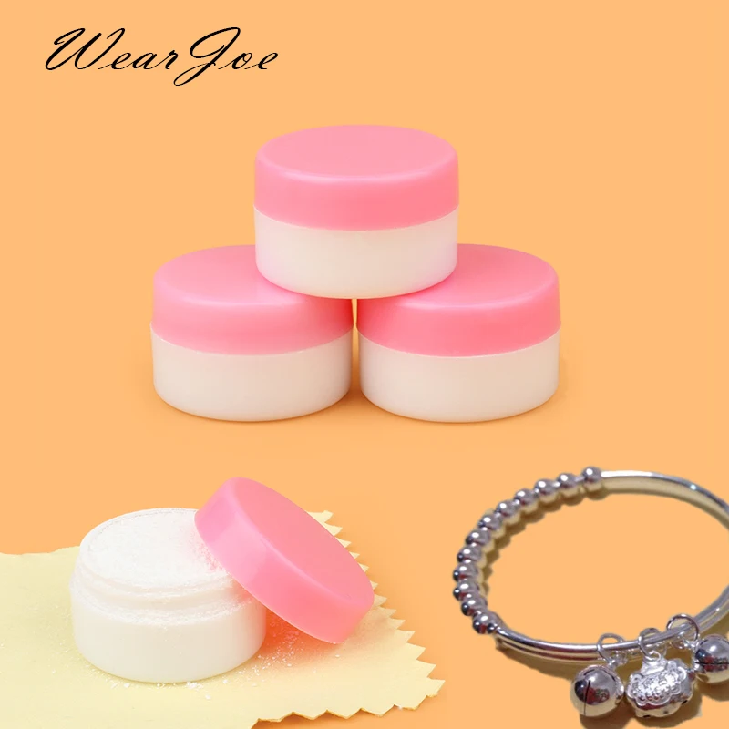 New Silver Gold Cleaning Polish Powder Silverware Platinum Cleaner Jewellery Anti Tarnish Shiner