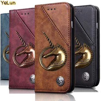 

For Huawei P Smart Z Case Luxury Leather Retro Stand Wallet Flip Cover Case For Huawei Y9 Prime 2019 Magnetic Filp Phone Case