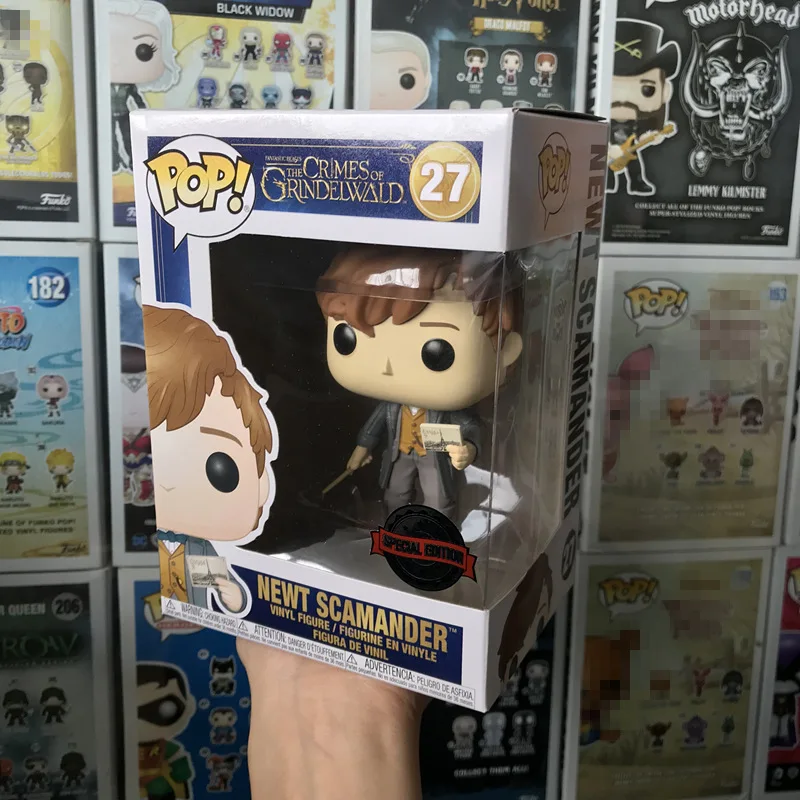 

Exclusive Funko pop Official Fantastic Beasts - NEWT SCAMANDER #27 Vinyl Action Figure Collectible Model Toy with Original Box