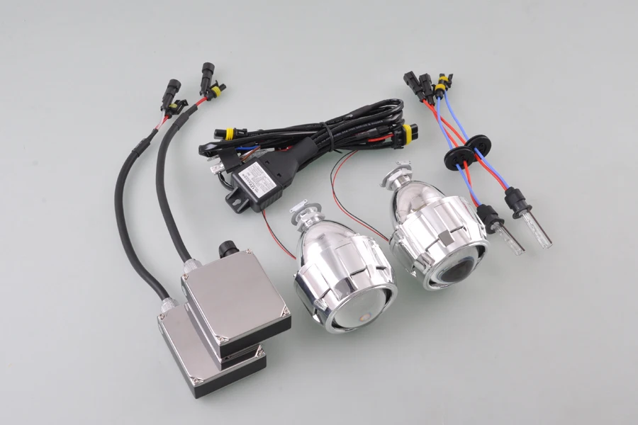 

MINI Angel Eye Projector Fog Double Light Len RHD 4300K H1 HID Ballast  [QP820-R]