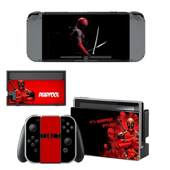 

Film Deadpool Sticker Decal for NintendoSwitch Sticker Skin for Nintendo Nintend Switch NS Console and Joy-Con Controller Vinyl