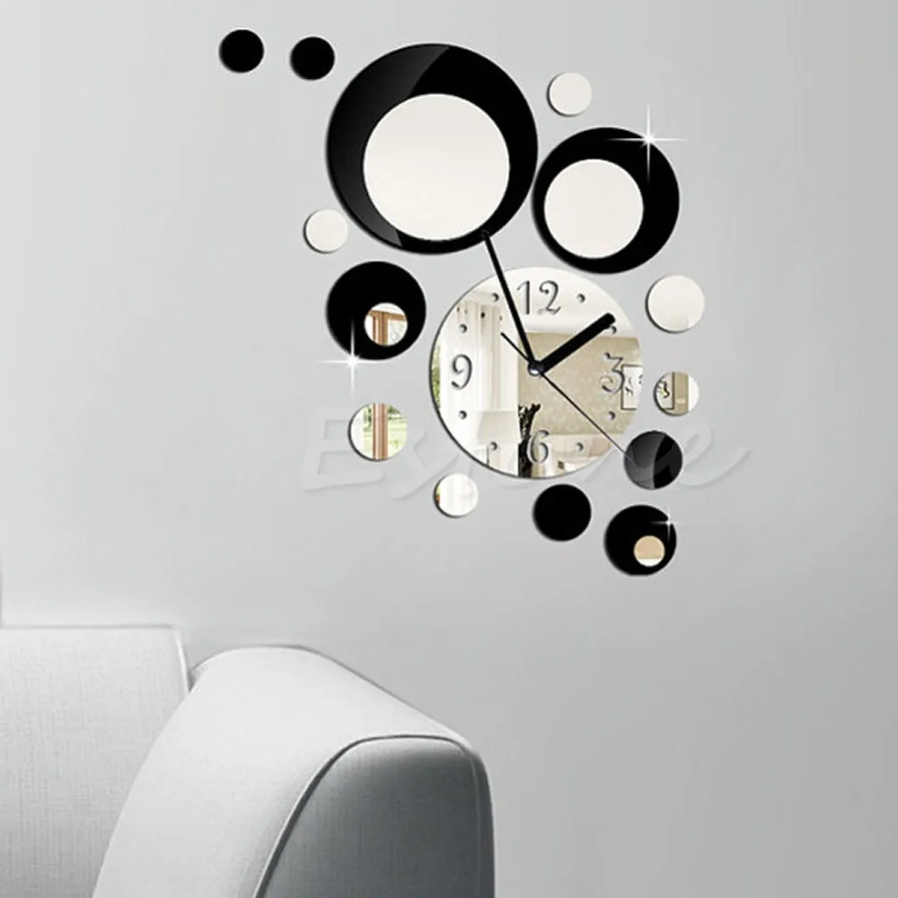 Circle Wall Clock Reviews Online Shopping Circle Wall Clock - New Set Modern Circles Acrylic Mirror Style Wall Clock Removable Decal Artsticker Decor circle wall clock reviews online shopping circle wall clock - new set modern circles acrylic mirror style wall clock removable decal artsticker decor