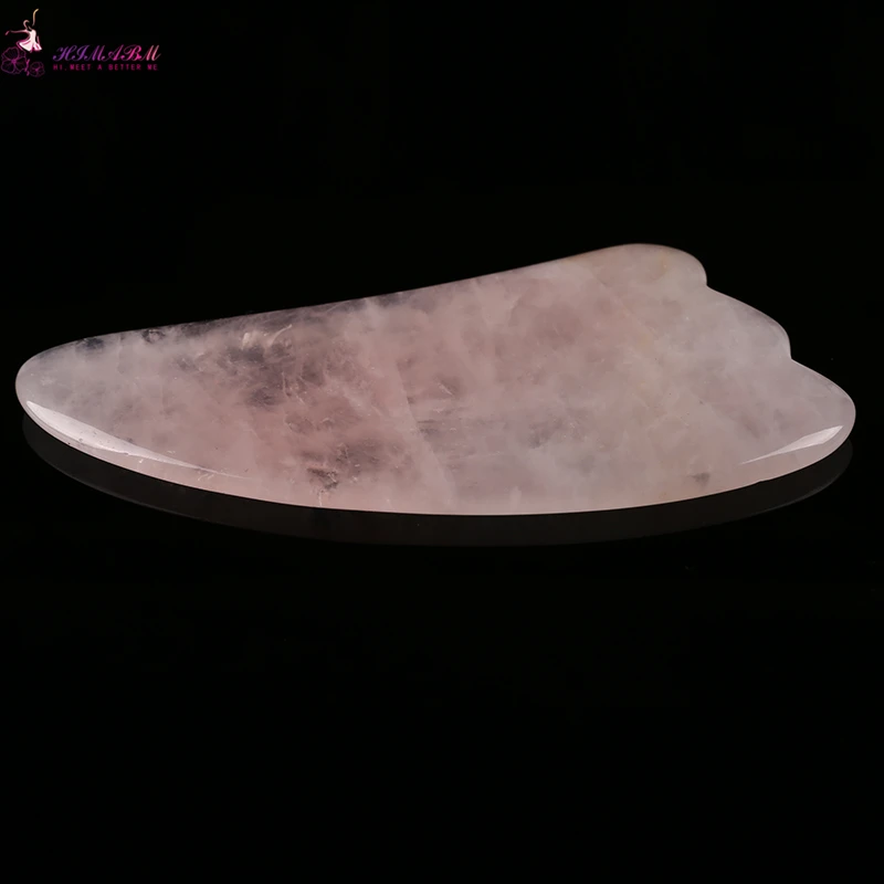 1 Pcs natural rose quartz guasha board massage tool facial treatment scraping tool for body health care 1 Pcs natural rose quartz guasha board massage tool facial treatment scraping tool for body health care