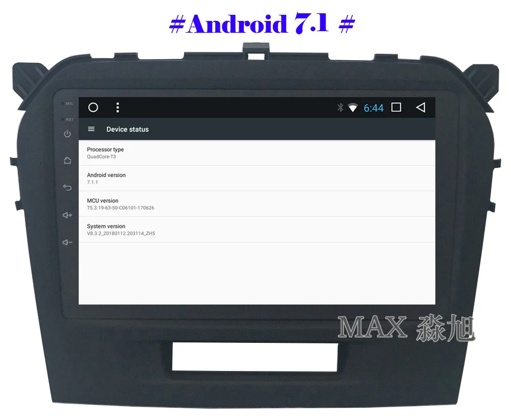 Clearance MAX Android 8.1.0 Car dvd For Suzuki Grand Vitara 2015 2016 2017 Radio RDS Bluetooth 4G WiFi SWC GPS Navigation System Free Map 2