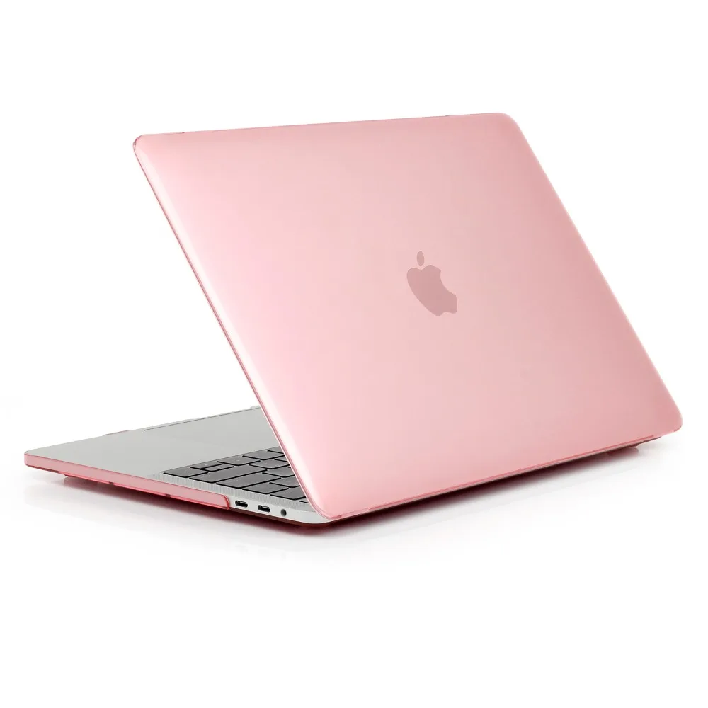 Solid Coque For Macbook Pro 13 15 2018 2017 Laptop Case A1706 A1707 A1990 A1989 Clear Hard for Macbook new Pro 13 15 2018 Case  (4)