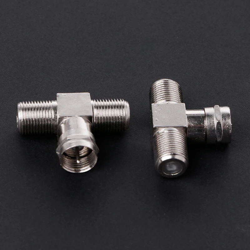 

5PCS 3 Way F Type Splitte TV Virgin Cable Sky Satellite Freeview