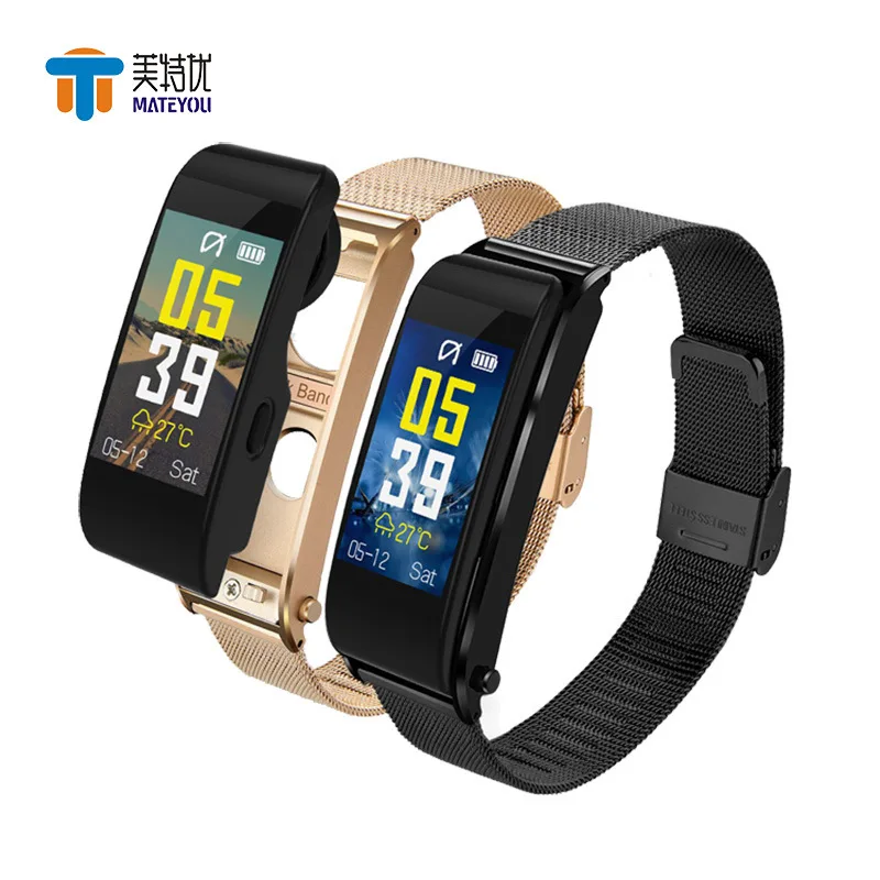 

MATEYOU smart phone watch bluetooth headset sports health waterproof dialogue smart phone bracelet smart phone