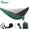 290*140cm Automatic Quick-open Anti-mosquito Hammock Outdoor Champing Hiking Parachute Hammock with Two Different Styles 7Colors ► Photo 1/6