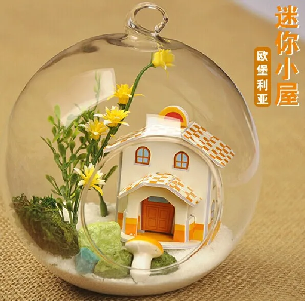 93 15 De Réductiono Roselif 12 Cm Bricolage Maison Suspendus Vase En Verre Boule Vase Cadeau De Noël Vaso Décoration De La Saint Valentin In