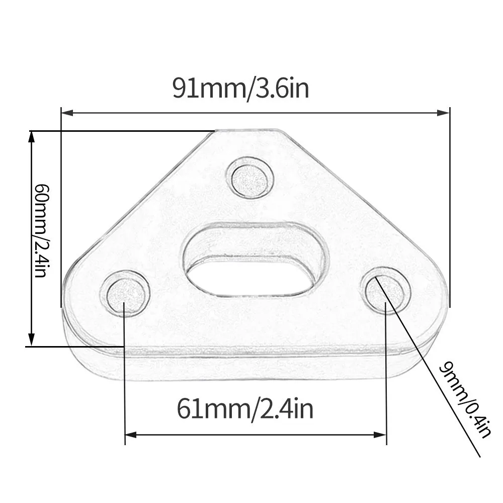 ESPEEDER 3 отверстия резиновый выхлопной кронштейн кронштейны вешалка изолятор выхлопной трубы выхлопное крепление