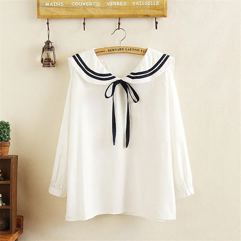 Compare Prices on Sailor Collar Blouse Online Shopping/Buy Low Price