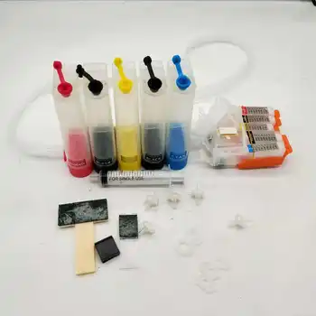 

CIS Continuous Ink System PGI-850BK CLI-851BK/C/M/Y FOR CANON IP7280 MG5480 printer printer parts
