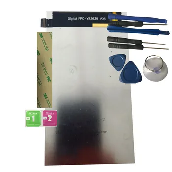 

RYKKZ For Digital FPC-Y83639 V05 LCD Display NO Touch Screen Digitizer Assembly Replacment With Tools+3M Sticker