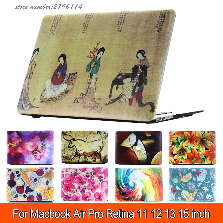 Notebook Laptop Bag Plastic Hard Case Cover For Apple Macbook Pro Air Retina 11
