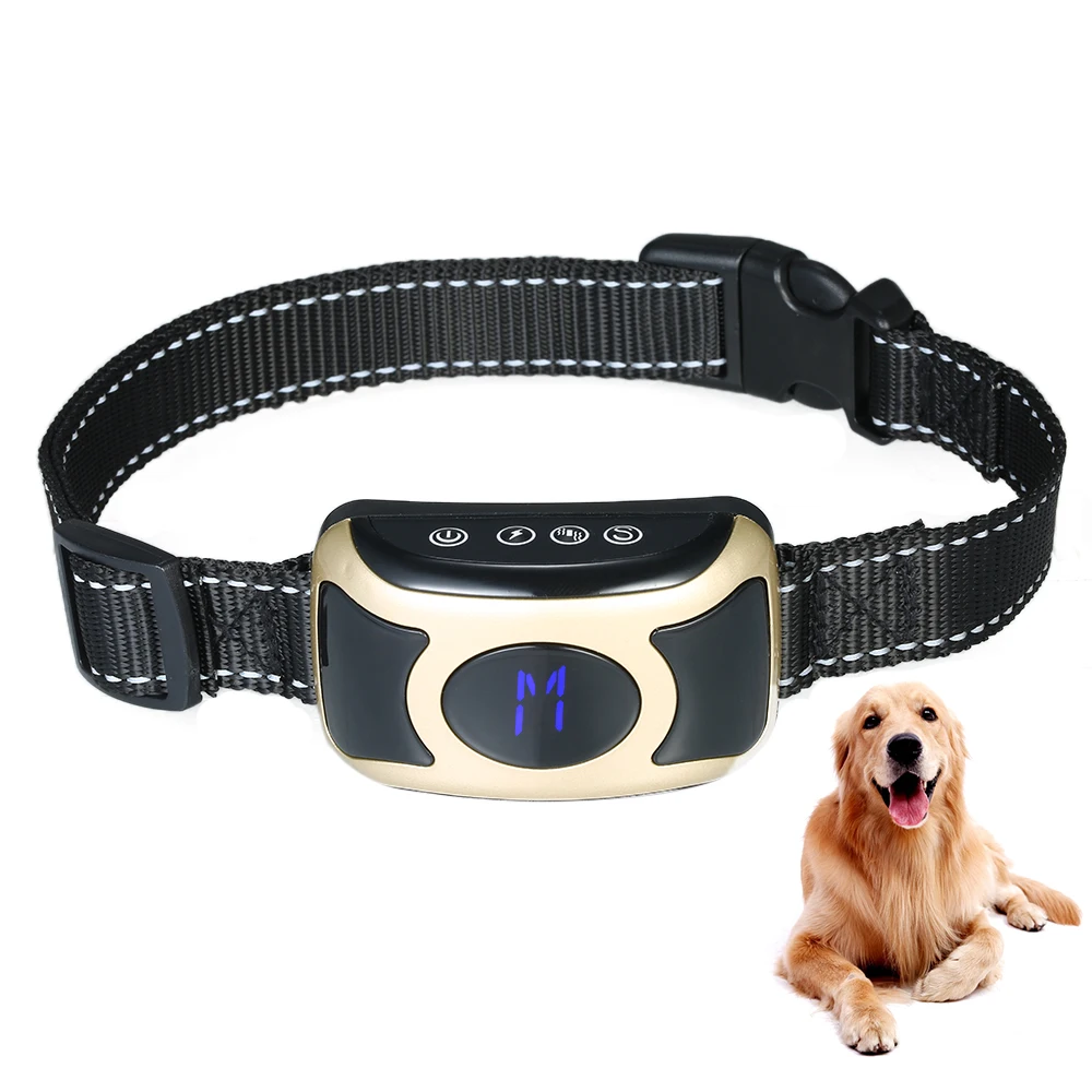 Dog Training Collar Pet Remote Control Waterproof Rechargeable Anti