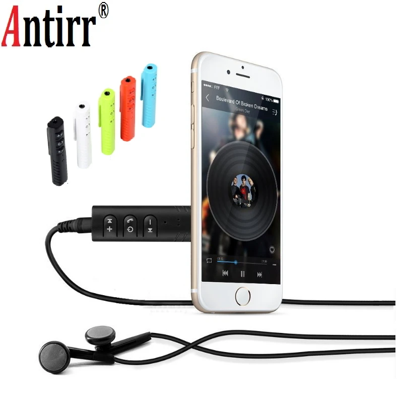 Car Bluetooth AUX 3.5mm Jack Bluetooth Receiver Handsfree Call