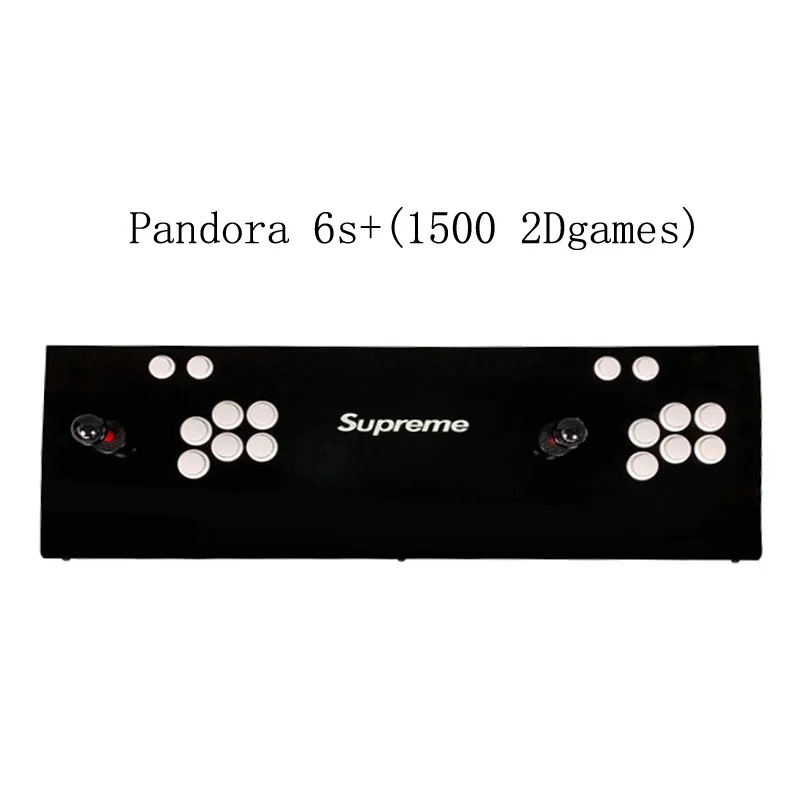 Pandora 6S+ 1500 Arcade Console USB Joystick Arcade Buttons With1 Player 2 Players Control Retro Arcade Game Box