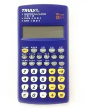 2016 New Arrival Sale 10 Handheld Calculator Led Truly P127 School Supply Scientific Cheapest Calculator Hotsell Free shipping