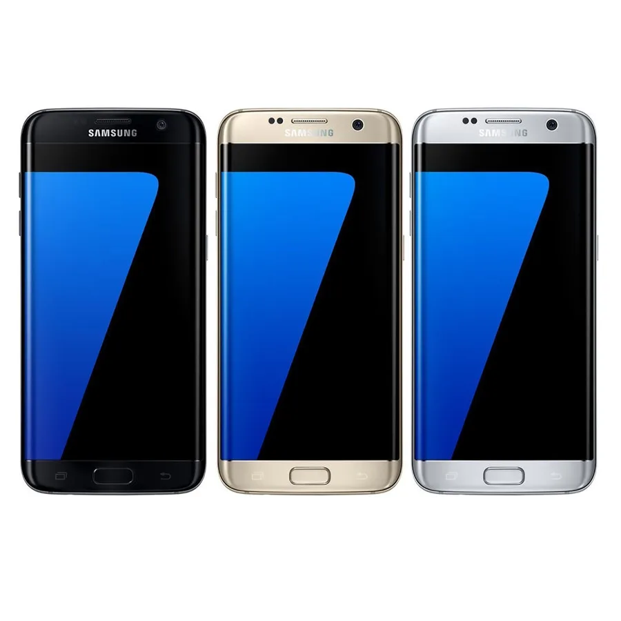Разблокированный мобильный телефон samsung Galaxy S7 edge Duos G935FD, две sim-карты, LTE, четыре ядра, 5,5 дюймов, 12 МП, 4 Гб ram, 32 ГБ rom, мобильный телефон