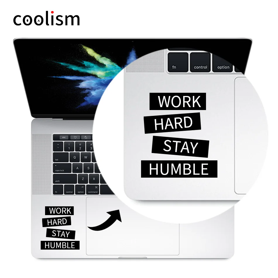 Самостоятельная мотивация Цитата наклейка для ноутбука Apple MacBook Air Pro Retina 11 12 13 15