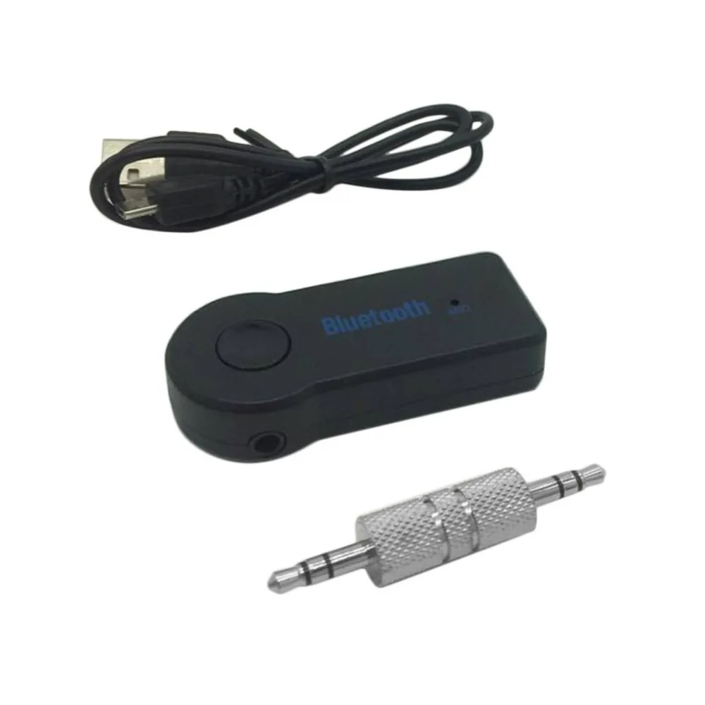3,5 мм потоковый автомобильный A2DP комплект беспроводной связи bluetooth для автомобиля AUX аудио музыкальный приемник адаптер громкой связи с микрофоном для телефона