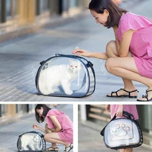 Высокое качество собака кошка сумка одноцветное pet carrier Детская безопасность вне Путешествия Перевозчик дышащий 4 сезона доступны gb0141