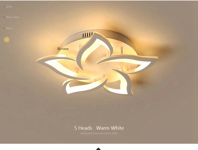 Modern Ceiling Chandelier Light 10 14 18 Heads Flower LED Ceiling Chandelier Lights For Living Room Bedroom Chandelier Lighting (15)