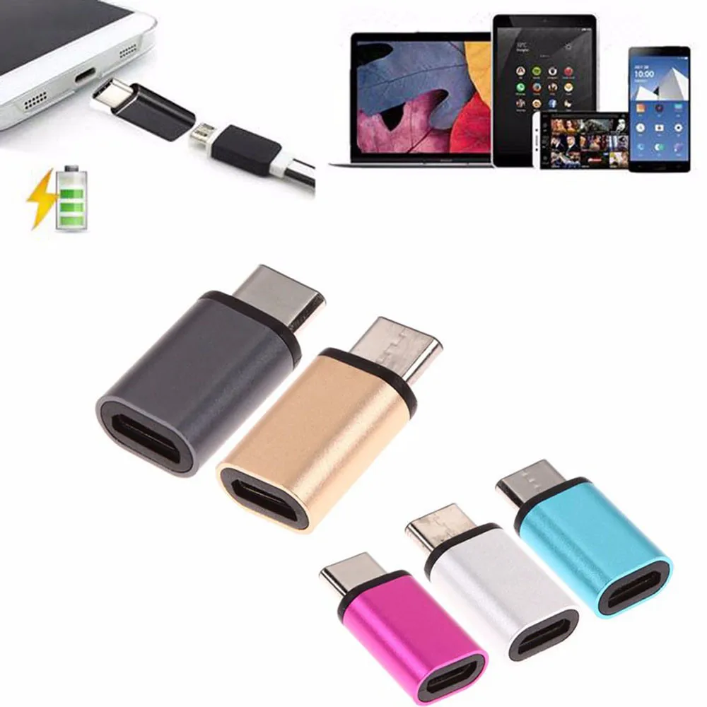 USB C Type к Micro адаптер зарядного устройства для Sony Xperia XZ/ZTE Zmax высокоскоростной