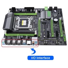X79T Computer Mainborad Double USB 3.0 RTL8111F Gigabit Networks Card Socket LGA 2011 SL@88