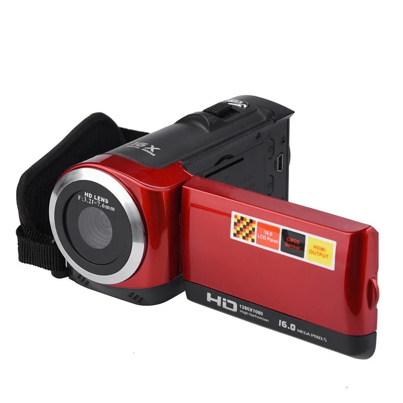 HIPERDEAL HD C7 видеокамера Full 1080P Портативные видеокамеры 16x Zoom 16MP домашняя Цифровая