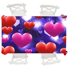 Round Tablecloth Psychedelic Waterproof Tablecloth Love Heart Wedding Table Cloth Oilproof Table Cover Rectangular Table Cloth Round Tablecloth Psychedelic Waterproof Tablecloth Love Heart Wedding Table Cloth Oilproof Table Cover Rectangular Table Cloth