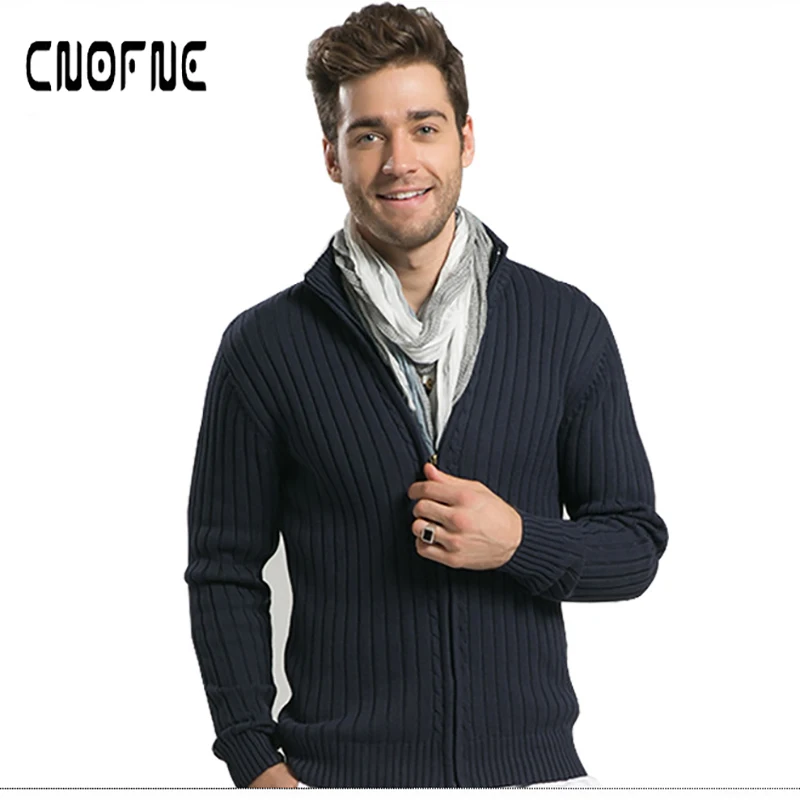 ^Cheap New Men's sweaters Brand Sweater Long Sleeve Turtleneck Pullovers Men Sweater Mens Camisola dos homens Zipper sweater hommer