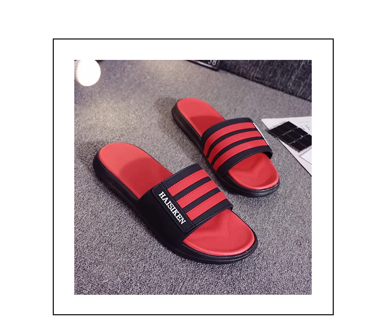 Men's Summer Outdoor Non-slip Slippers Fashion Leisure Slides New Arrival Drop Shipping Beach Slippers Flip Flops