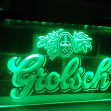 LA007-Grolsch пивной бар Пивной клуб светодиодный неоновый свет знак домашнего декора ремесла