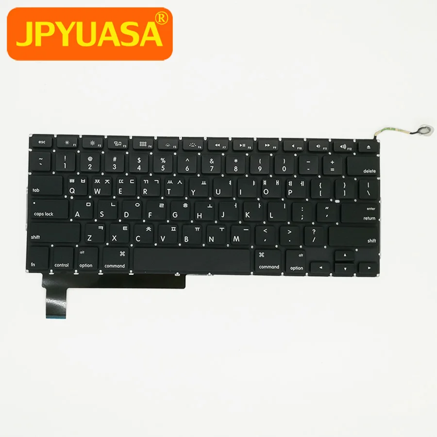 20pcs/lot New A1286 Korean Keyboard For Apple Macbook Pro 15'' A1286 Keyboard Korea KR Standard 2009-2012 Years