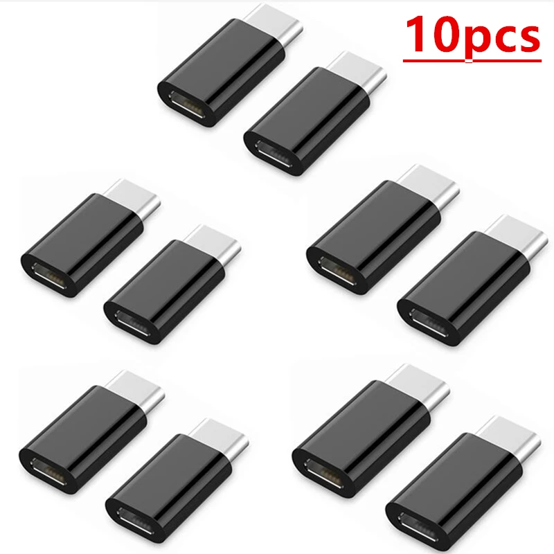 10 штук в наборе USB 3 1 Тип с разъемами типа C и Micro данных адаптер для huawei P20/P30 Pro/P20 Lite