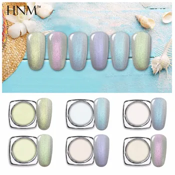 

HNM Mermaid Powder 1g Nail Art Glitter Powders DIY Acrylic Powder Spangles Pigment Glitters Holographic Glitter Nail Dust