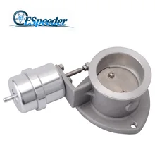 ESPEEDER 2," выхлоп вырезанный 63 мм Выпускной контроль вырезанный клапан с вакуумным приводом открытый закрытый выпускной наконечник клапан глушителя