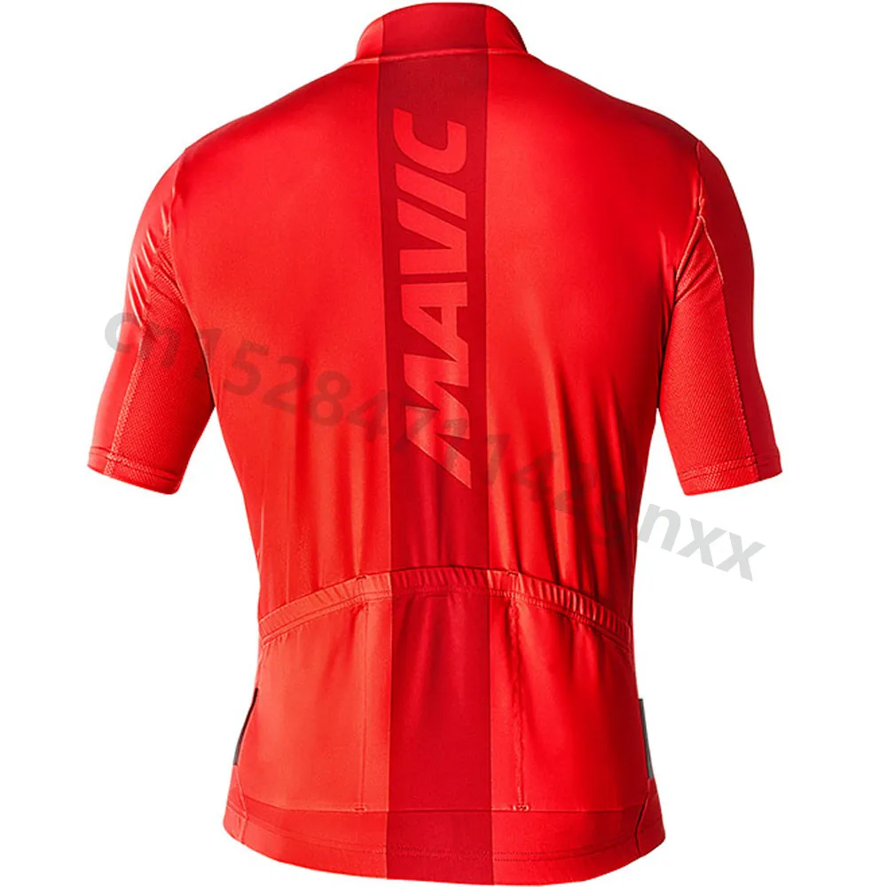 Новинка, профессиональная команда MAVIC, набор Джерси для велоспорта, одежда для горного велосипеда, мужская летняя быстросохнущая одежда для гонок и велоспорта, ropa ciclismo hombre