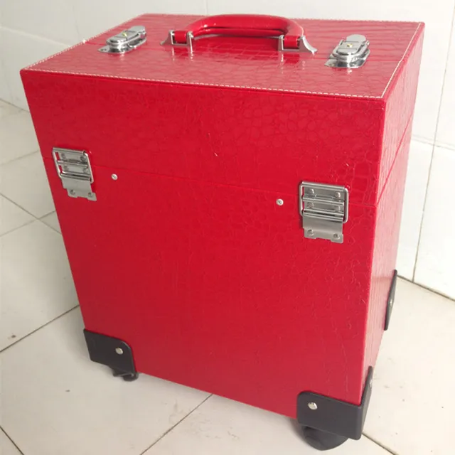 large makeup trolley case