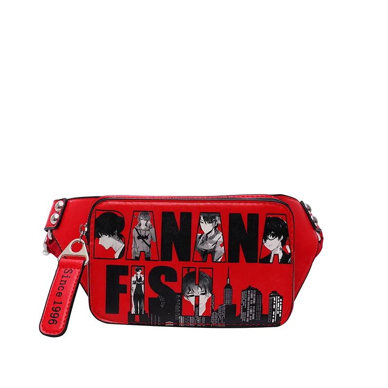 DIINOVIVO Фанни-пакеты с граффити для женщин дизайнерская нагрудная сумка модные кошельки для телефона поясная Сумка женская кожаная поясная сумка WHDV1190 - Цвет: Красный