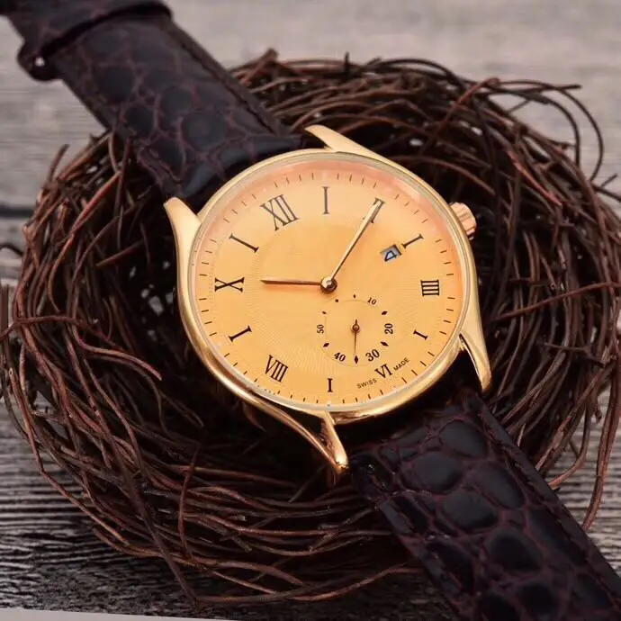 

WG02200 Mens Watches Top Brand Runway Luxury European Design Quartz Wristwatches